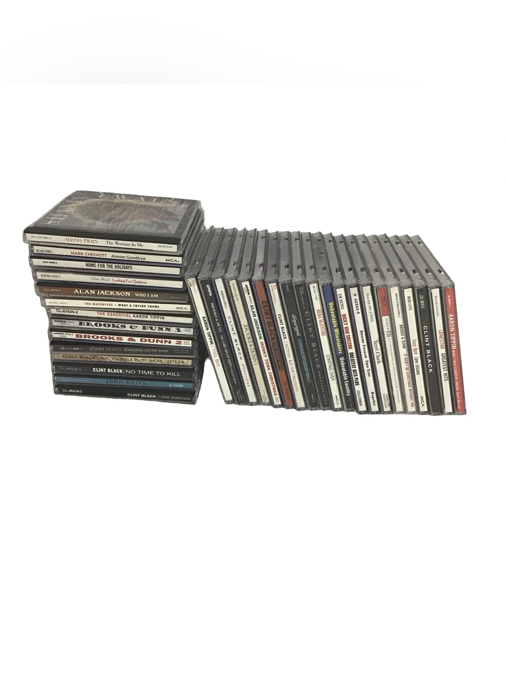 Assorted Lot of 34 CDs Country Music 80/90’s All Original Cases & Art EUC